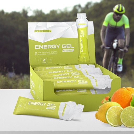 24 x Energy Gel + Cafeína 50 g 