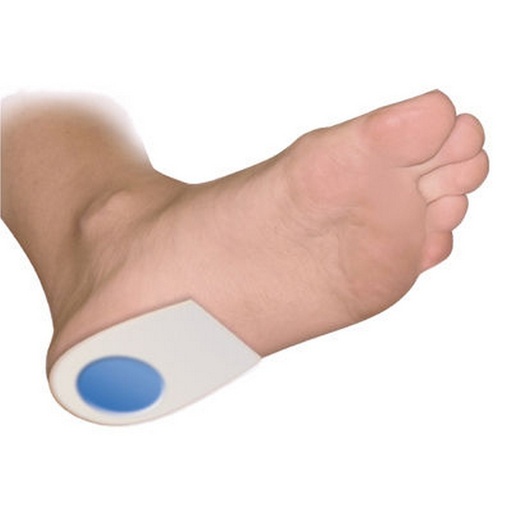 [e21010] Calcanheira Plana de Silicone 