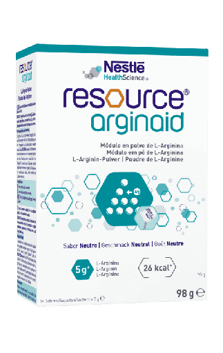 RESOURCE Arginaid: Módulo de L-arginina em pó 14x7g