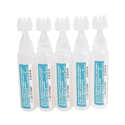 [L5.122.29.10.98] Soro Fisiológico Estéril Unidose, 5ml (30un)