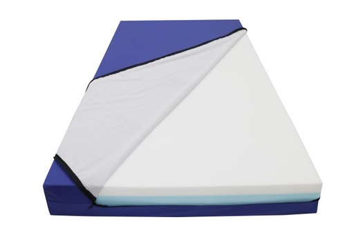 [GT160015] Colchão Hospitalar Anti Escaras Viscoelástico Bio-Pruf® - 190x90x14 cm