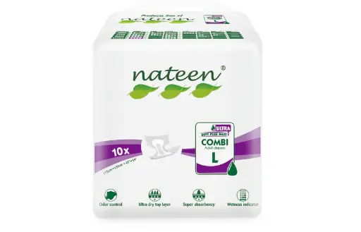 Fralda de Adulto Nateen Ultra(10un) - COMBI