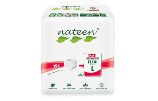 Fralda Cueca de adulto Nateen Plus(10un) - FLEXI
